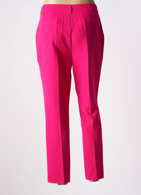 Pantalon droit rose YES.ZEE pour femme