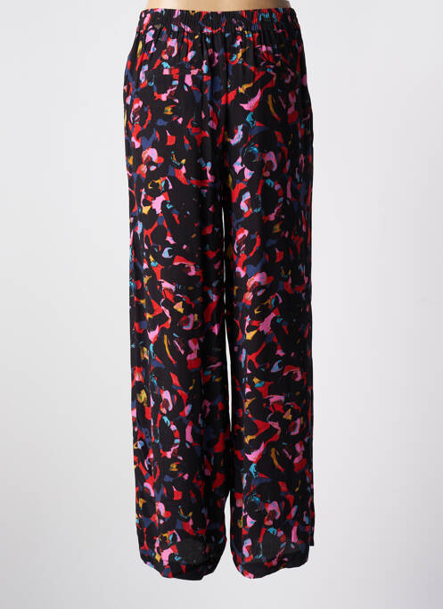 Pantalon large noir ICHI pour femme