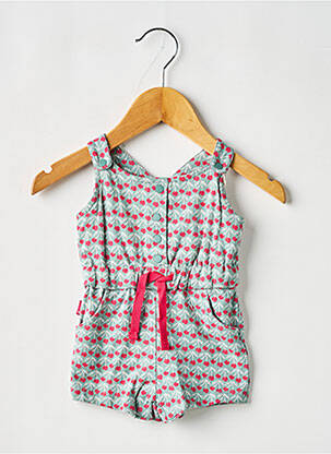 Combishort tissage jersey sans manche gris BOBOLI fille