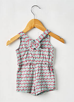 Combishort coupe cintrée sans manche gris BOBOLI fille