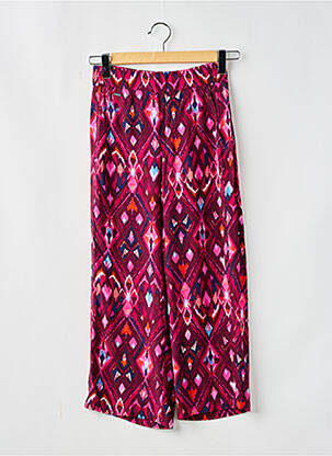 Pantalon 7/8 taille élastique taille normale violet STREET ONE femme