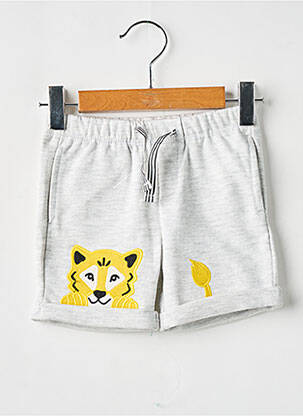 Short stretch taille élastique gris MAYORAL garçon