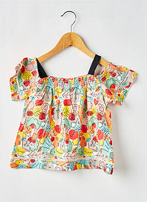 Blouse rouge BOBOLI pour fille