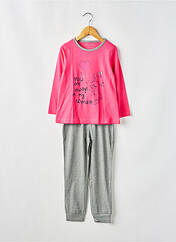 Pyjama rose LOSAN pour fille seconde vue