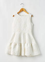 Robe mi-longue blanc MAYORAL pour fille seconde vue