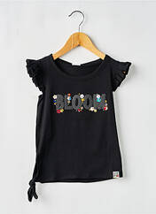 T-shirt noir BOBOLI pour fille seconde vue