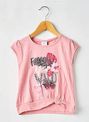 T-shirt rose BOBOLI pour fille seconde vue