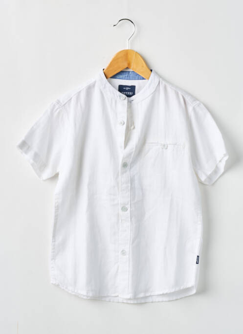 Chemise manches courtes blanc TIFFOSI pour garçon