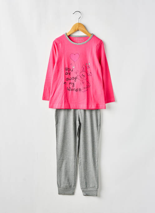 Pyjama rose LOSAN pour fille