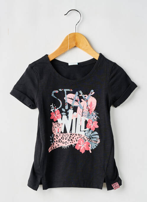 T-shirt noir BOBOLI pour fille