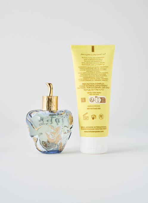 Coffret parfum jaune LOLITA LEMPICKA femme