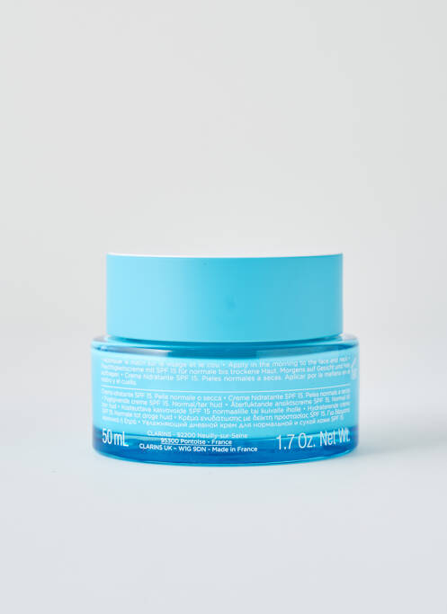 Soin du visage bleu CLARINS pour femme