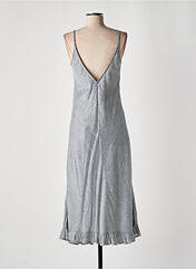 Robe longue bleu DRESS ADDICT pour femme seconde vue