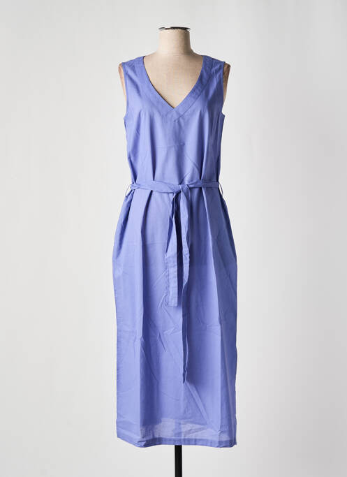 Robe longue violet ÉTYMOLOGIE pour femme