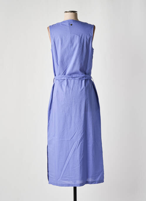 Robe longue violet ÉTYMOLOGIE pour femme