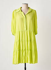 Robe mi-longue vert FUEGO WOMAN pour femme seconde vue