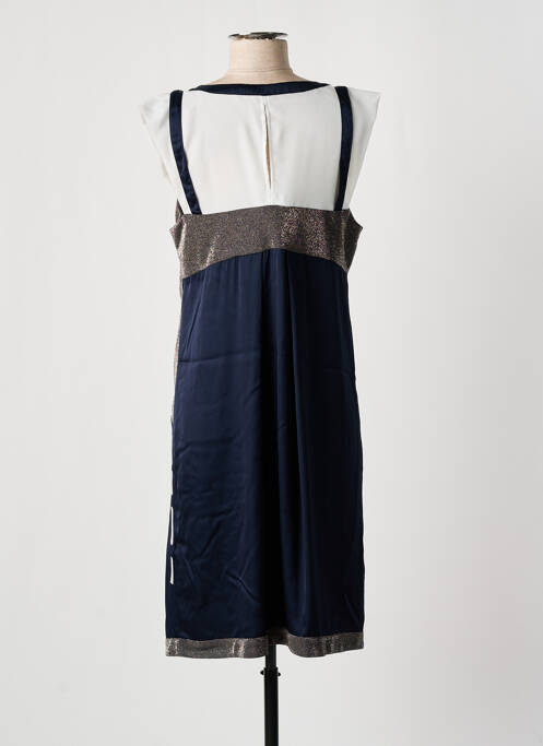 Robe mi-longue bleu ELISA CAVALETTI pour femme