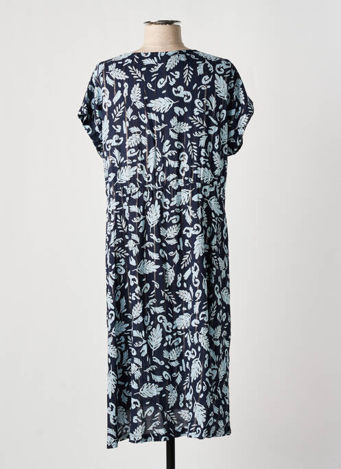 Robe mi-longue bleu ÉTYMOLOGIE pour femme