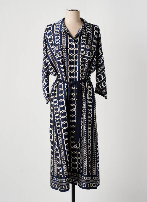 Robe mi-longue bleu JOSEPH RIBKOFF pour femme