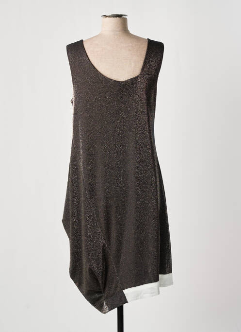 Robe mi-longue or ELISA CAVALETTI pour femme