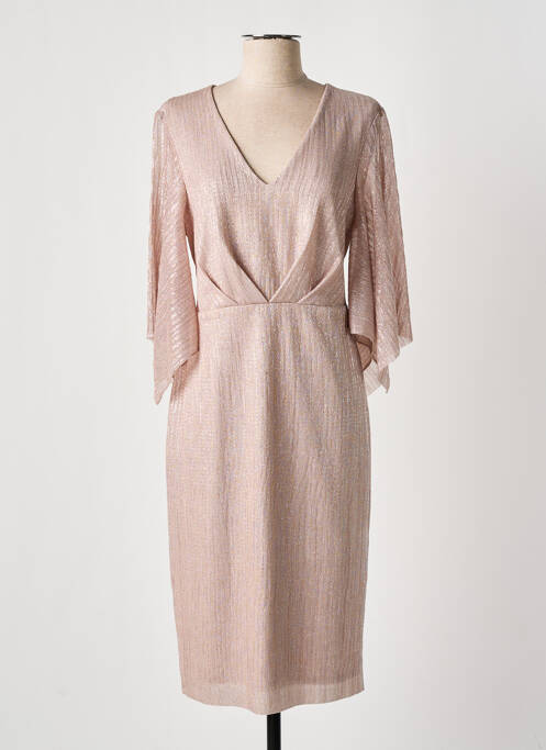 Robe mi-longue rose JOSEPH RIBKOFF pour femme