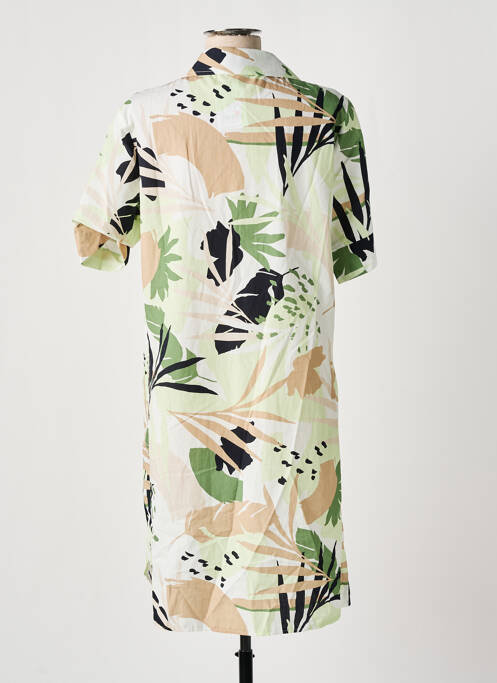 Robe mi-longue vert FRANK WALDER pour femme