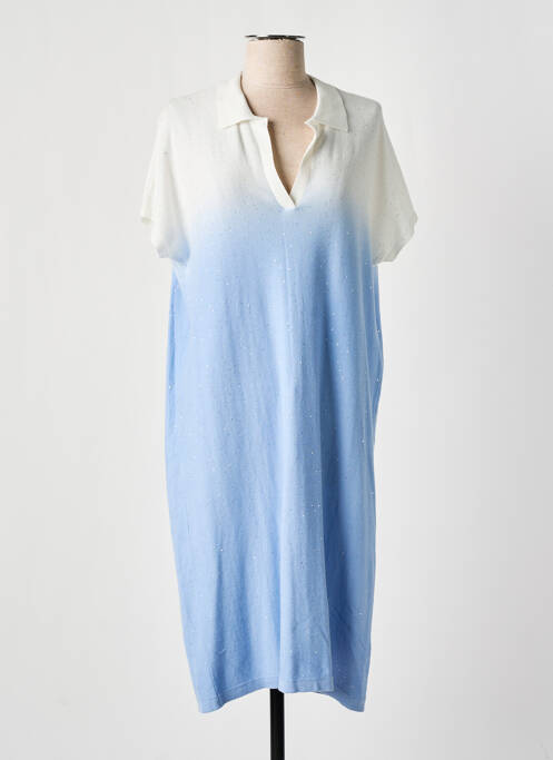 Robe pull bleu MPC (MA PETITE CAPSULE) pour femme