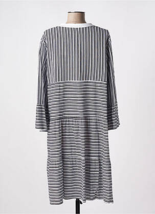 Robe mi-longue manches longues manches longues noir JOSEPH RIBKOFF femme
