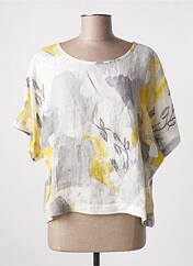 Blouse jaune DOLCEZZA pour femme seconde vue