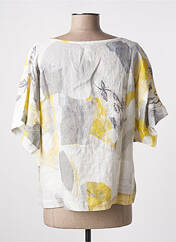 Blouse jaune DOLCEZZA pour femme seconde vue