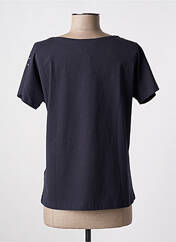 T-shirt bleu LEO & UGO pour femme seconde vue