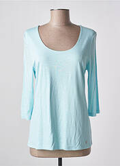 T-shirt bleu MARBLE pour femme seconde vue