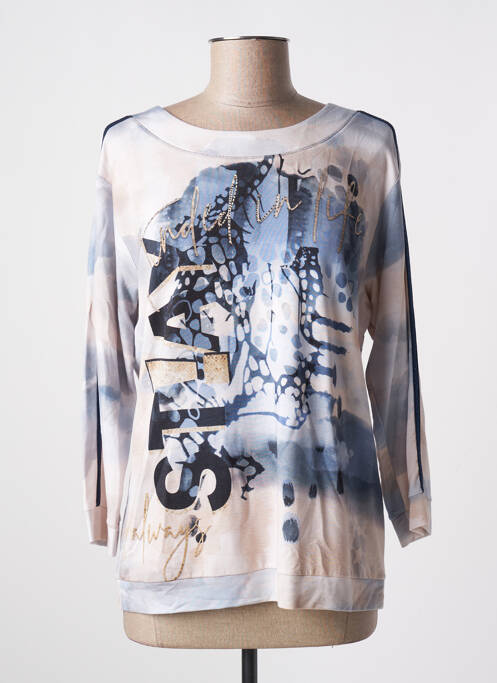 T-shirt stretch manches 3/4 beige RABE femme
