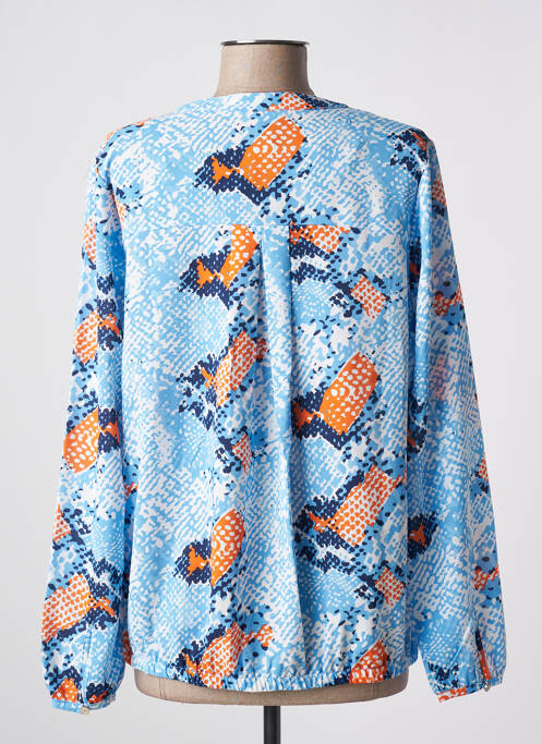 Blouse bleu MARBLE pour femme