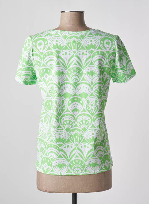 T-shirt vert LEO & UGO pour femme