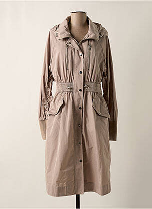 Coupe-vent manches longues a capuche beige MARC AUREL femme