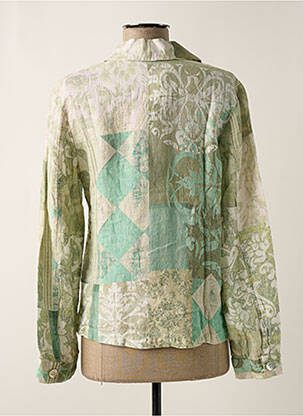 Veste casual poches vert DOLCEZZA femme