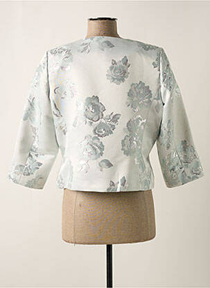 Veste chic col v bleu GREGORY PAT femme