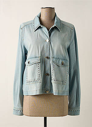 Veste casual bleu EVA KAYAN pour femme