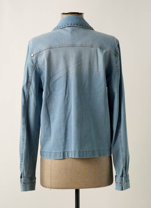 Veste casual bleu EVA KAYAN pour femme