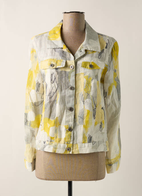 Veste casual jaune DOLCEZZA pour femme