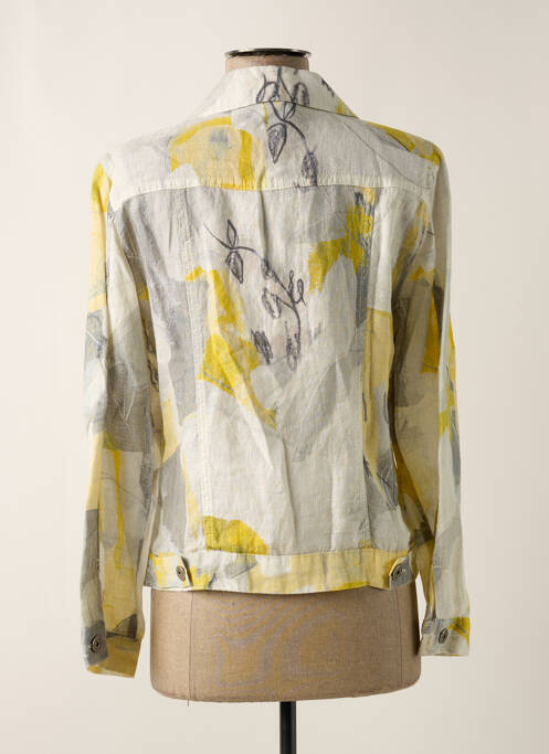 Veste casual jaune DOLCEZZA pour femme