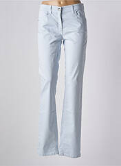 Pantalon droit bleu ZERRES pour femme seconde vue
