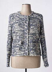 Veste chic bleu EVA KAYAN pour femme seconde vue