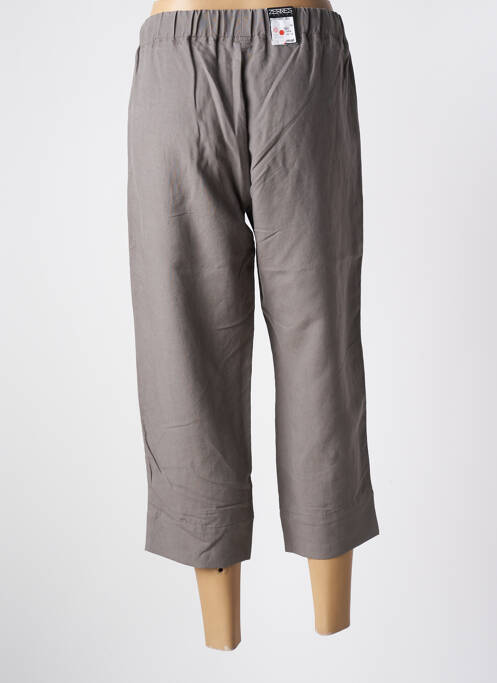 Pantacourt gris ZERRES pour femme