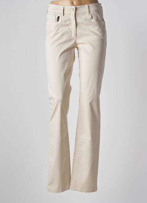 Pantalon droit beige ZERRES pour femme