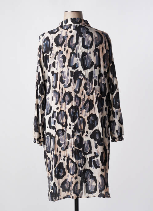 Robe mi-longue beige LE COMTE pour femme