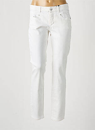 Pantalon slim poches blanc OUI femme