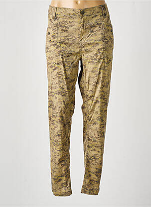 Pantalon slim poches beige EVA KAYAN femme