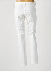 Pantalon slim blanc OUI pour femme seconde vue